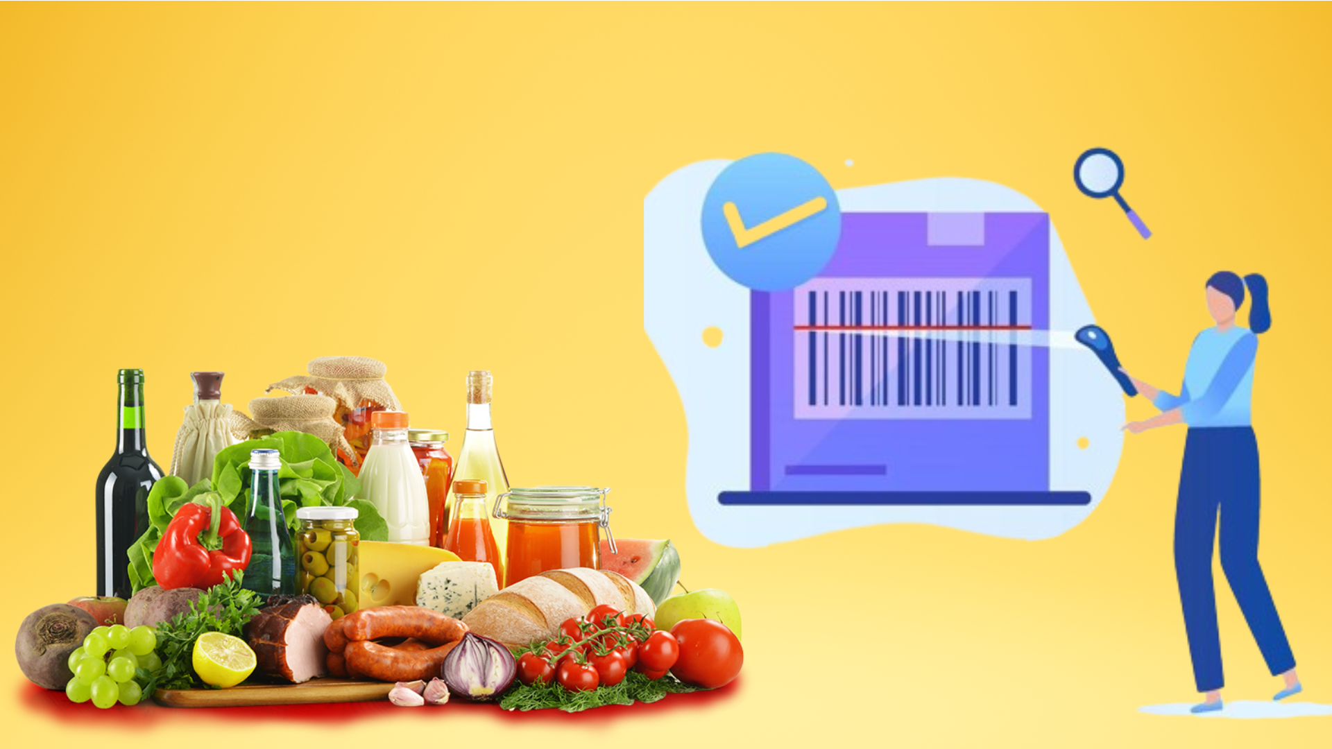 Stock It desktop application interface showcasing invoice generation and inventory management features.