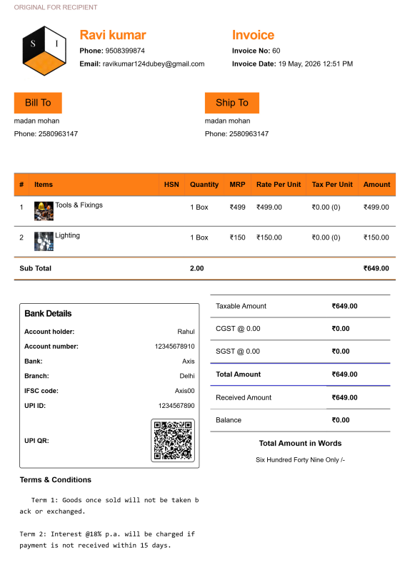 Stylish Transport Bill
