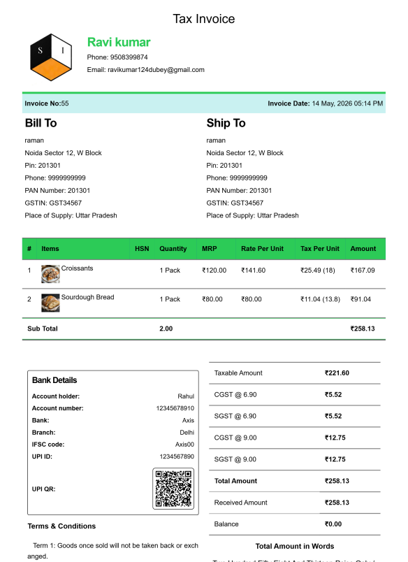 Modern Retail Bill